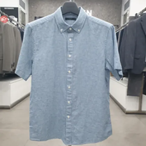 (트루젠) 캐주얼 체크반팔 난방_DJ