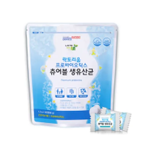 락토리움 프로바이오틱스 츄어블 생유산균 60정_2개월분