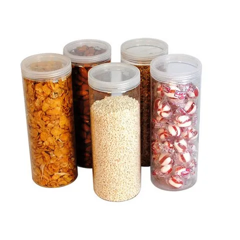 실리쿡 냉장고 납작 수납 용기 대 원형 5개