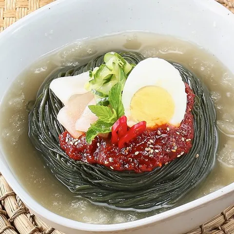 곰취물냉면 20인분(냉면400gx10팩+육수350gx20봉)/태백산채영농조합