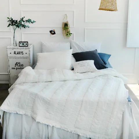 올리버하우스 헤라 순면 아사 워싱 스프레드 SS160x215