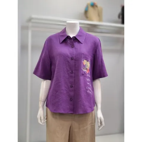 세이브존02 린넨 블라우스 BI-BAG2458-0 (16275034)