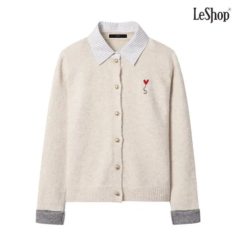 정상가:79,000원｜울 셔츠 레이어드 가디건 (DO4CK019A)