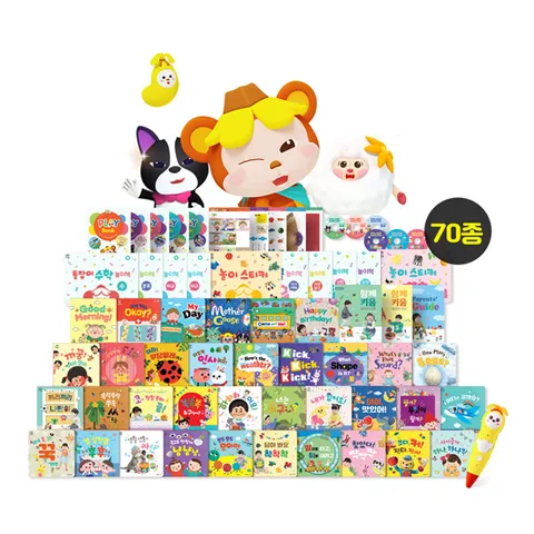 돌잡이 펜 패키지  수학/한글/영어/바나펜