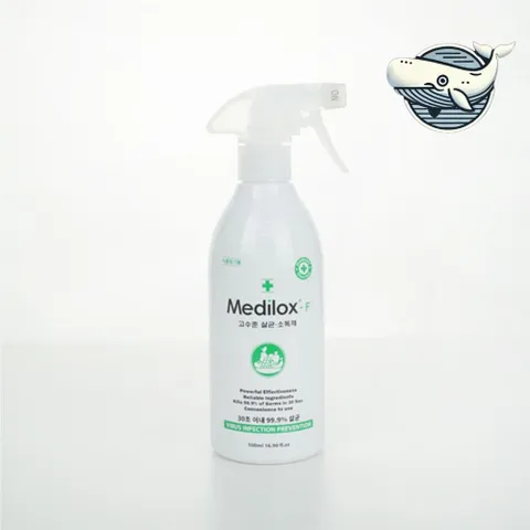 강력한 식품용 500ml 2개 고효율 세척 살균소독제 소독제 대용량소독제 청소왕 세제