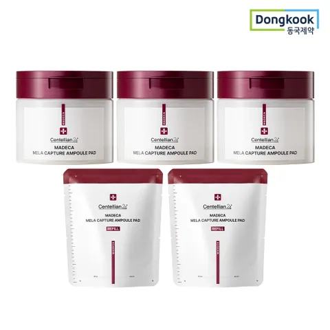 마데카 멜라캡처앰플패드 3개+리필 60매 2개 피부 기미케어