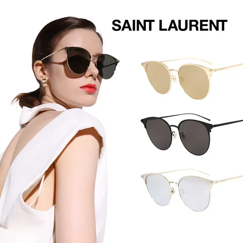 생로랑 메탈 라운드 선글라스 3종 택1