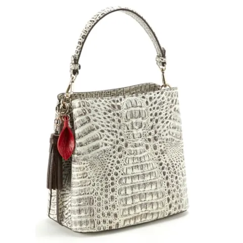 [롯데백화점]여성 카이만 악어 토트크로스백 EHBFHB030IV