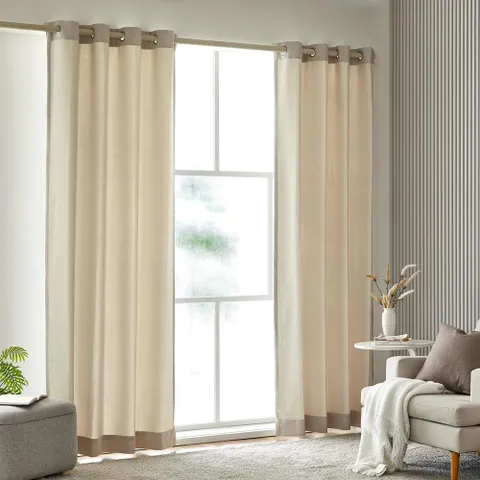 형상기억 울라이크 차광커튼 오트밀 265x240 2장세트