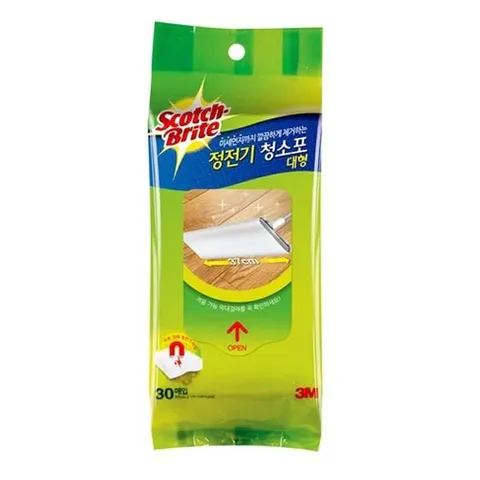 3M 정전기 청소포(대) 30매 정전기 청소포 정전기청소포 먼지