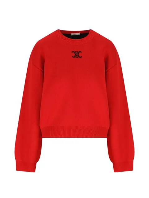 [해외직구] 26SS  스웨터 RY0M4 0X7327BK Red