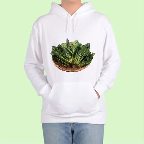 [하프클럽]  헤비후드티 전색상 시금치 야채 채소 먹거리 a 그림