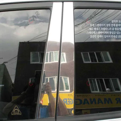 스텐 기둥몰딩- K8 (2021년~2024년) (6P)