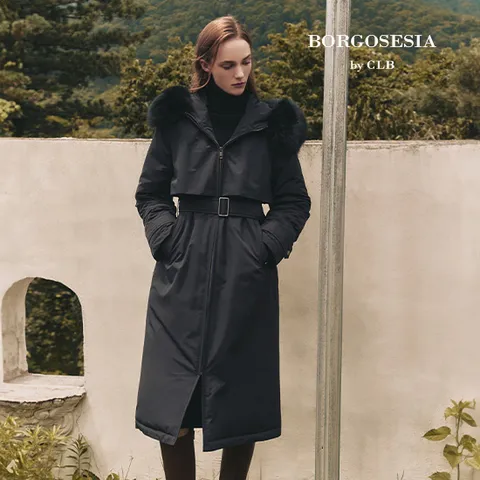 24FW 폭스퍼 구스다운코트