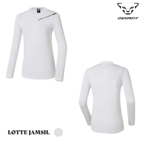 LJS [다이나핏] 라운드 컴팩트여성 기능성 긴팔티 YYYYWP22245W2 428519