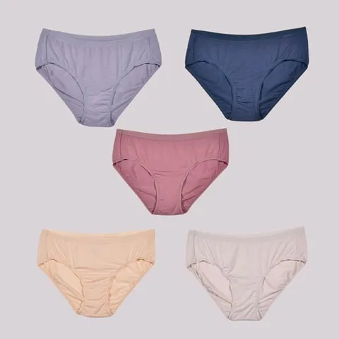 (동화) 스판 미디 릴렉스 5매입 여성팬티 텐셀팬티 여성팬티 여자팬티 팬티세트 5매입팬티