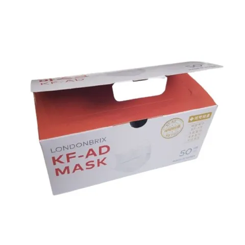 KF-AD 런던브릭스 비말마스크 50매 성인 일회용 KF94마스크 KF94 KF94일회용마스크
