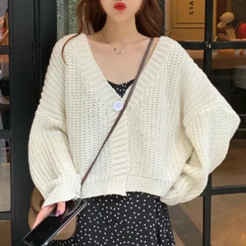 [오노마] ONM 간절기 브이넥 가디건 원피스 카디건 느낌 코디 (32615795)