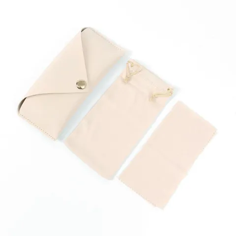 베이지 프린지 선글라스케이스 3종 선글라스집 프린지 3종 베이지 선글라스집