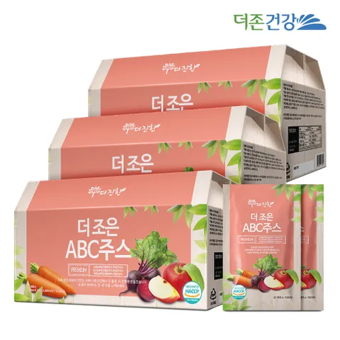 더조은 ABC주스 100ml 30포 3박스
