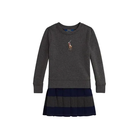 폴로 랄프로렌 여아 그레이 로고 원피스 312978991K_001WINDSORHEATHER