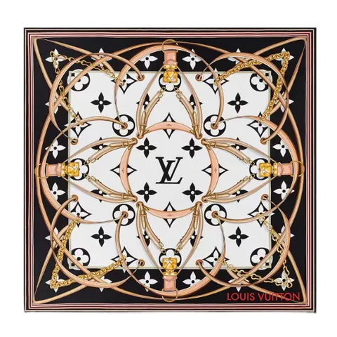 [명품] 루이비통 얼티밋 모노그램 스퀘어 90 방도 스카프 M76649