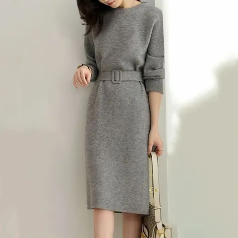 [브리치] 허그허그 / 켈러 라운드 니트 2COLOR 원피스