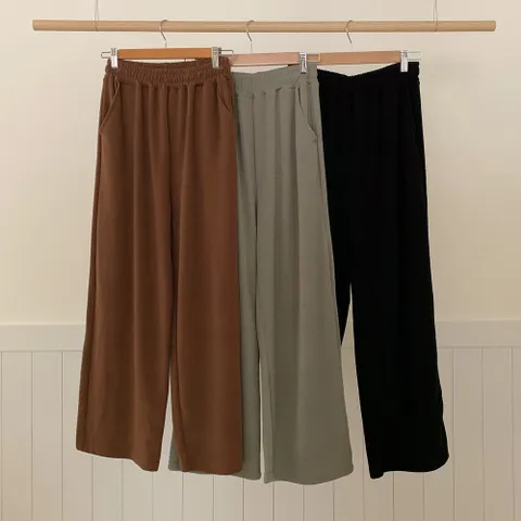 빅사이즈사랑해요 N247L209 데일리니트밴딩팬츠 SS