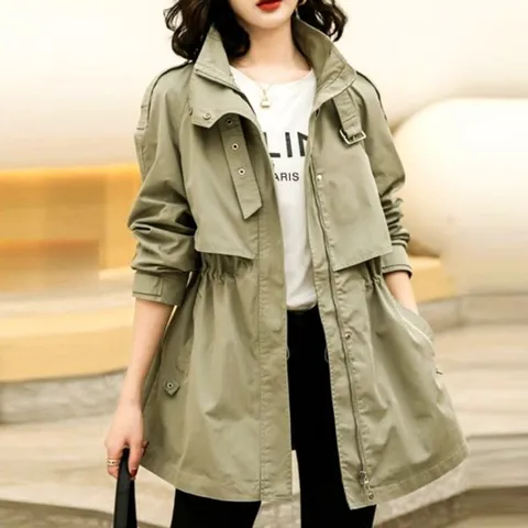 [하프클럽] 허리스트링사파리점퍼_YMSH23SS429