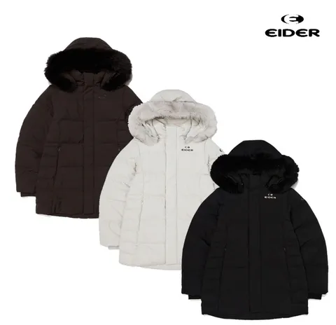 여성 스칼렛 중기장 미들 세미하프 구스다운 DWW24507 463691