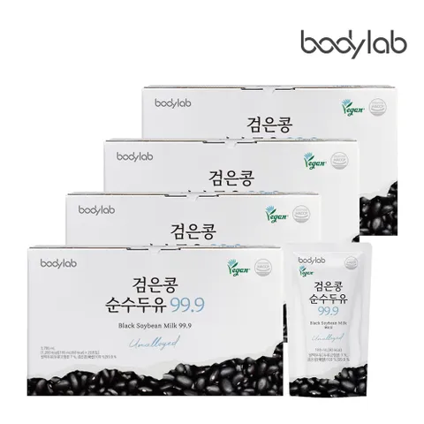 검은콩 순수두유 99.9 20포 x 4박스(총 80포)