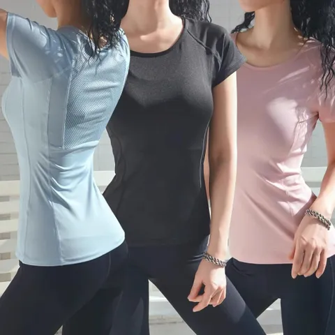 여성 반팔 요가복 필라테스복 필라테스옷 상의 요가복 필라테스복 필라테스옷 필라테스상의