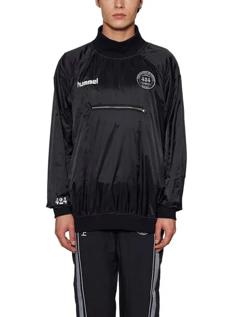 [해외직구] 18FW HUMMEL X 424 스웨터 Q202 700 2001 Black