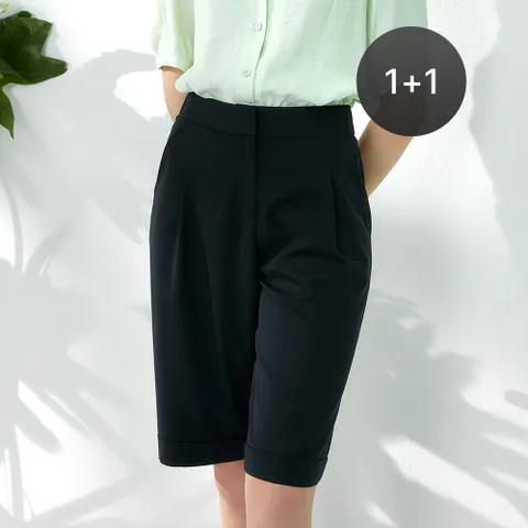 [최초가 99000원] [55~88] [1+1] 포멀 버뮤다 팬츠 2종