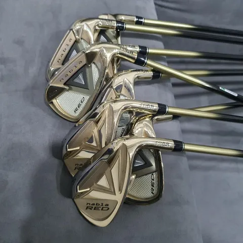 중고 PRGR 프로기어 id 나브라 RED 여성 아이언 국내정품(상태완전 A급)