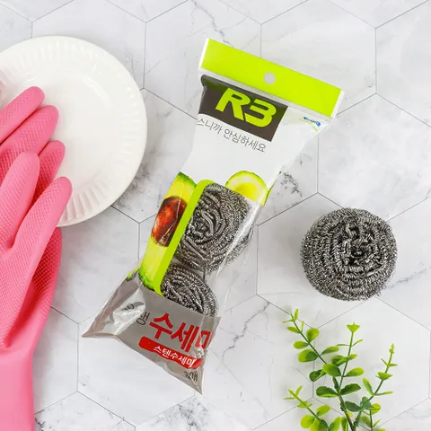 코멕스 스텐수세미 3P 철수세미 설거지용