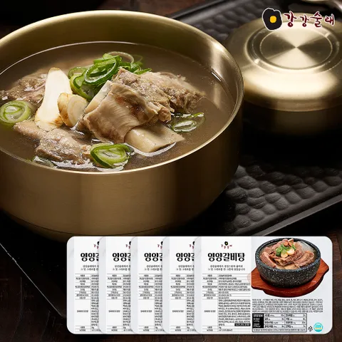 [강강술래] 영양갈비탕 1kg x 5팩