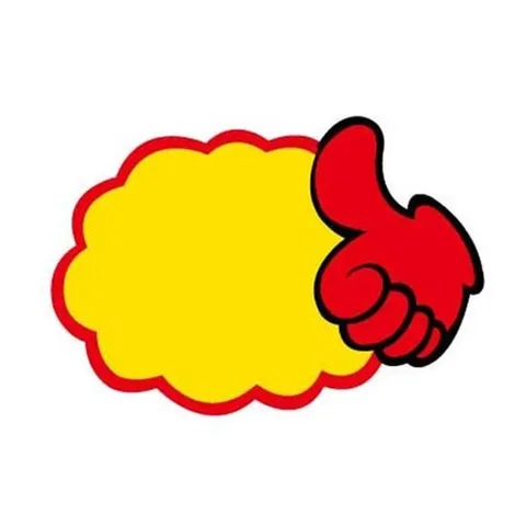 POP카드 PC9044 엄지손공백 (5개입) 광고홍보용카드 POP카드 POP홍보카드 POP광고카드 세일카드