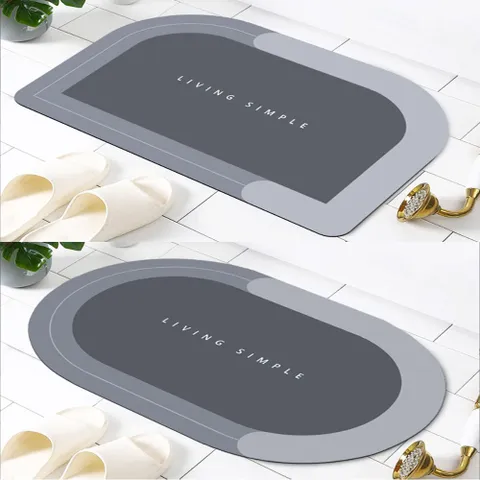 롤링 돌돌이 폭신한 규조토 발매트 욕실매트 주방매트 북유럽발매트 욕실발매트 주방매트