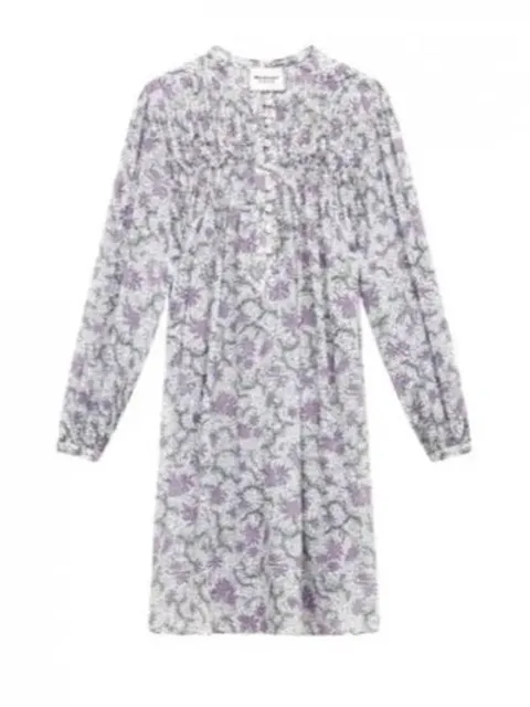 24FW  미디 원피스 RO0549FBB3J02EECLI Free Ecru Lilac