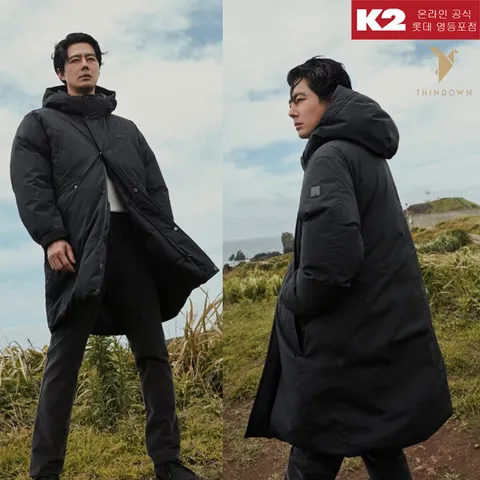 K2 겨울 남성 구스 조인성 롱패딩/다운/K95/거위털/KMW24553YD 463691