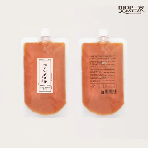 간편명란 [맛의명태자] 짜먹는 명란 300g 튜브명란