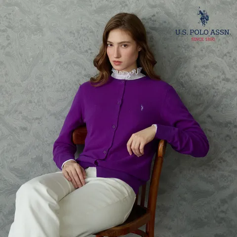 [U.S POLO ASSN.] 26FW 메리노울 100 가디건 1종 여성