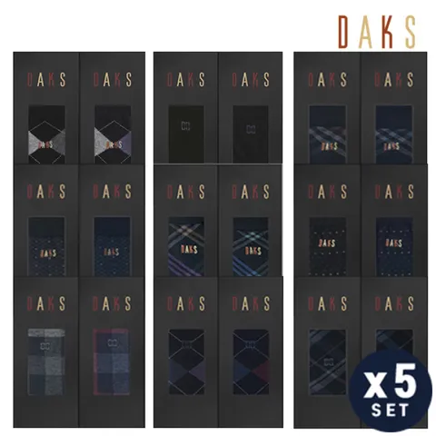 [롯데백화점](양말)]신사 양말 2족 선물세트 5세트 묶음 판매 13종 택 1