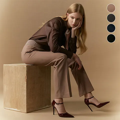 [최초가 79,900원] 홈쇼핑 인기 크레오라 파워핏 세미플레어 팬츠 4종 택1