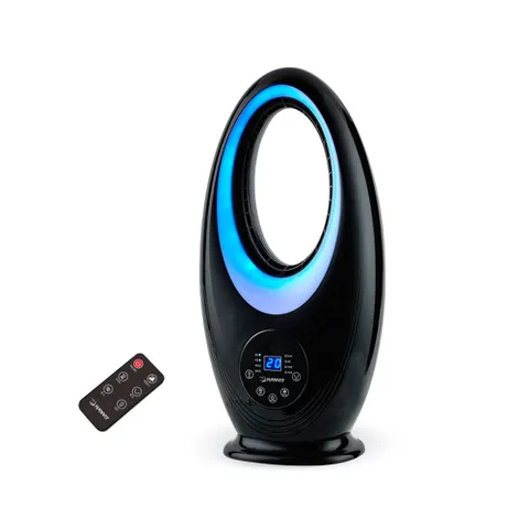 [한빛]날개없는 LED무등램프 선풍기 HV-333BR