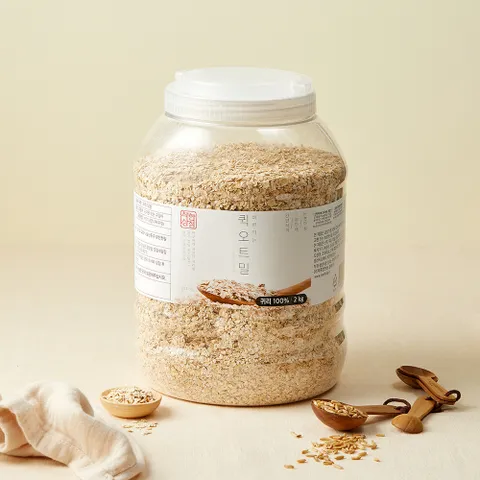 [착한상점] 바로먹는 퀵오트밀 2kg 1통
