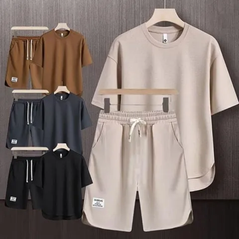 남자 남성 캐주얼 츄리닝 운동복 필수템 셋업 반팔 여 남자트레이닝세트 여름츄리닝