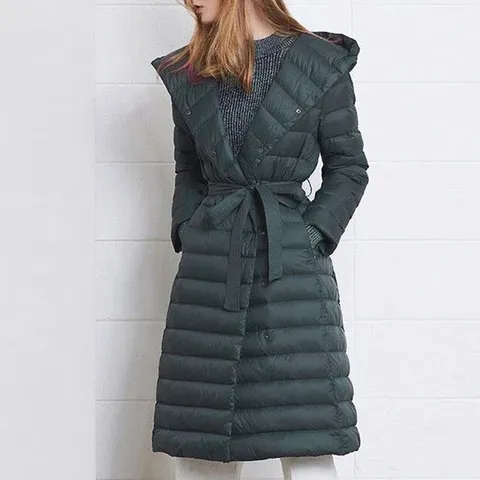 골피아 HMMWCUW560P 머스트비 여성 중경량 구스다운 롱 점퍼