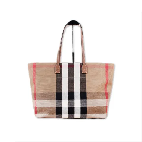 [명품]  런던 체크 미디엄 토트백 쇼퍼백 80840471